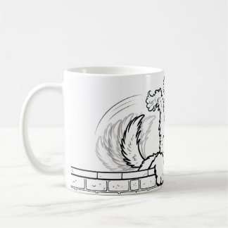 Personalized mug with a dog design kaffemugg