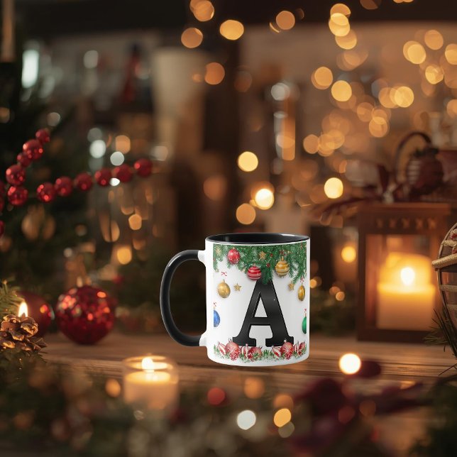 Personalized Mug with Letter Mugg (Skapare uppladdad)