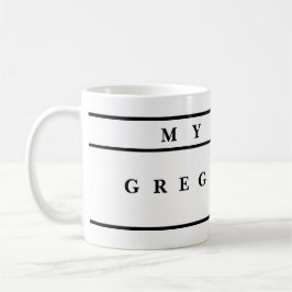 personalized Mugs With Names Kaffemugg