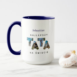 Personalized NAJLEPSZY TATA NA ŚWIECIE Huge Mugg