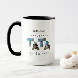 Personalized NAJLEPSZY TATA NA ŚWIECIE Huge Mugg