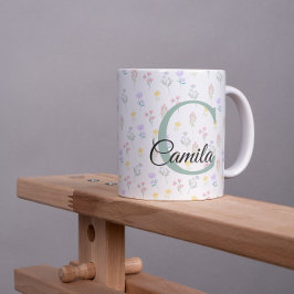 Personalized Name Mug with Initial  Två-Tonad Mugg
