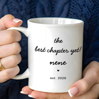 Personalized Nene Mug Best Chapter Yet Kaffemugg