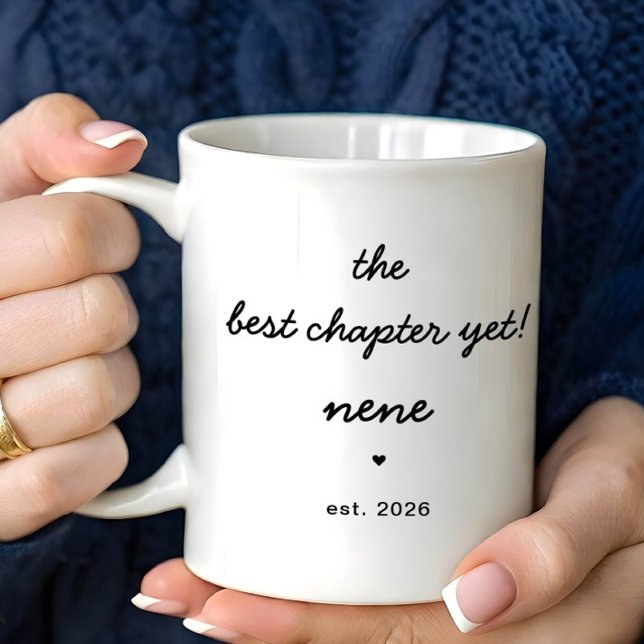 Personalized Nene Mug Best Chapter Yet Kaffemugg (Skapare uppladdad)