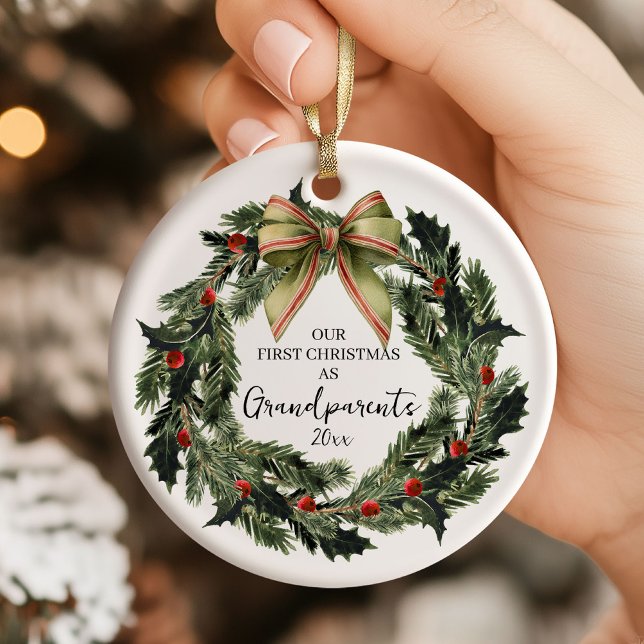 Personalized New Grandparents Ornament (Skapare uppladdad)