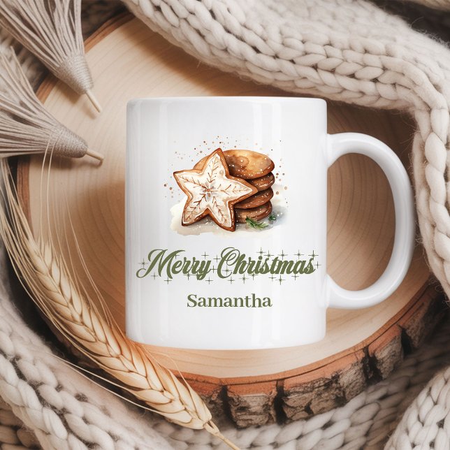 Personalized Nordic Holiday Coffee Mug Gift Kaffemugg (Personalized Nordic Holiday Coffee Mug Gift)