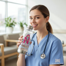 Personalized Nurse Alphabet N Gift