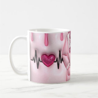 Personalized Nurse in Progress Classic 11oz Mug Kaffemugg