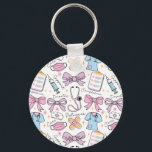 Personalized Nurse Keychain | Custom Nurse Name Nyckelring<br><div class="desc">Carry a little nurse pride everywhere with this personalized nurse keychain.
Customize it with a name to create a unique and meaningful accessory.
Perfect as a small gift for nurses, coworkers, or nursing graduates.</div>
