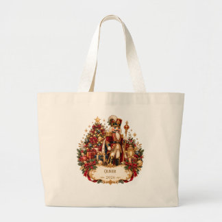 Personalized Nutcracker Christmas Blanket with Nam Jumbo Tygkasse