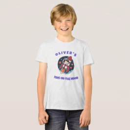 Personalized Oliver's Rocket Cat T-Shirt