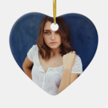 Personalized Ornament with Photo & Custom Message