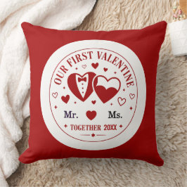 Personalized "Our First Valentine" Mr. & Ms.  Kudde