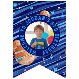 Personalized Outer Space Galaxy Kids Photo Vimplar