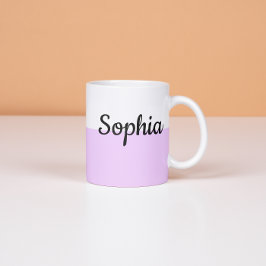 Personalized Pastel Name Mug Custom Coffe Cup gift Espressomugg