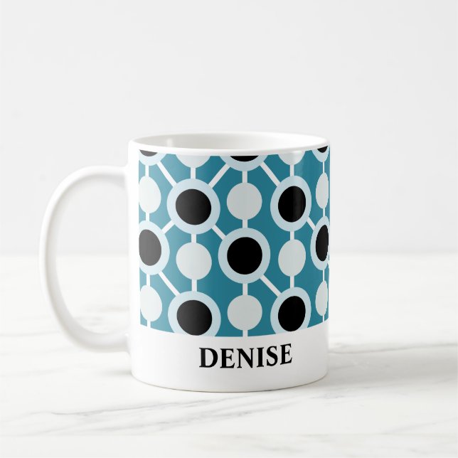 Personalized Patterned Mug Kaffemugg (Vänster)