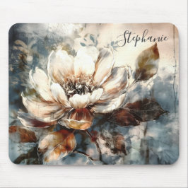 Personalized Peony Watercolor Bloom Art Musmatta
