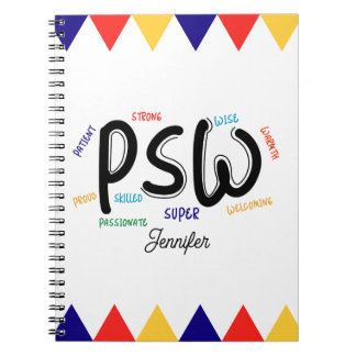 Personalized Personal Support Worker PSW  Anteckningsbok