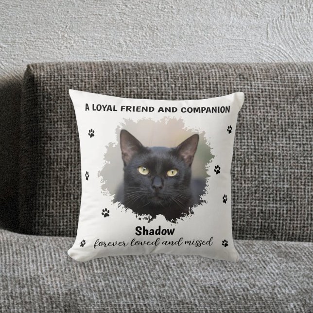 Personalized Pet Forever Loved  Kudde (Skapare uppladdad)