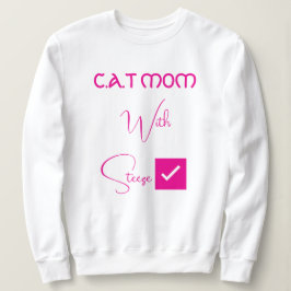 Personalized Pet Lover Pink Script Funny Cat Mom T Shirt