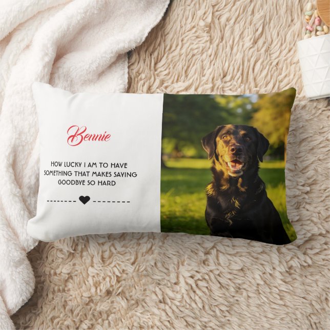 Personalized Pet Memorial Pillow | Mother’s Day Lumbarkudde (Filt)