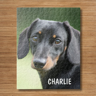 Personalized Pet Photo & Custom Name Pussel