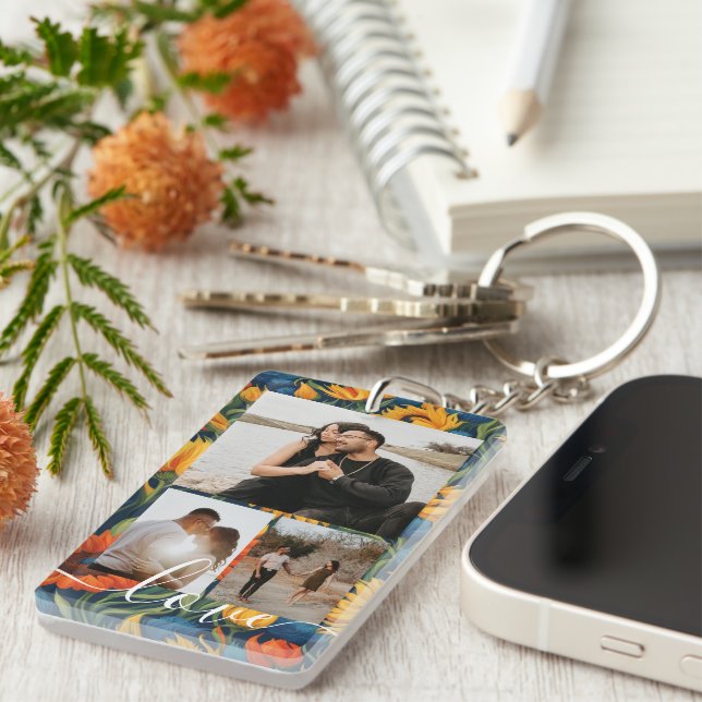 Personalized Photo and Text Photo Collage  (Högra Framsidan)