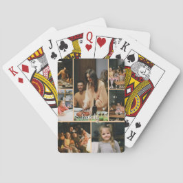 Personalized Photo Cllage Playing Cards Casinokort