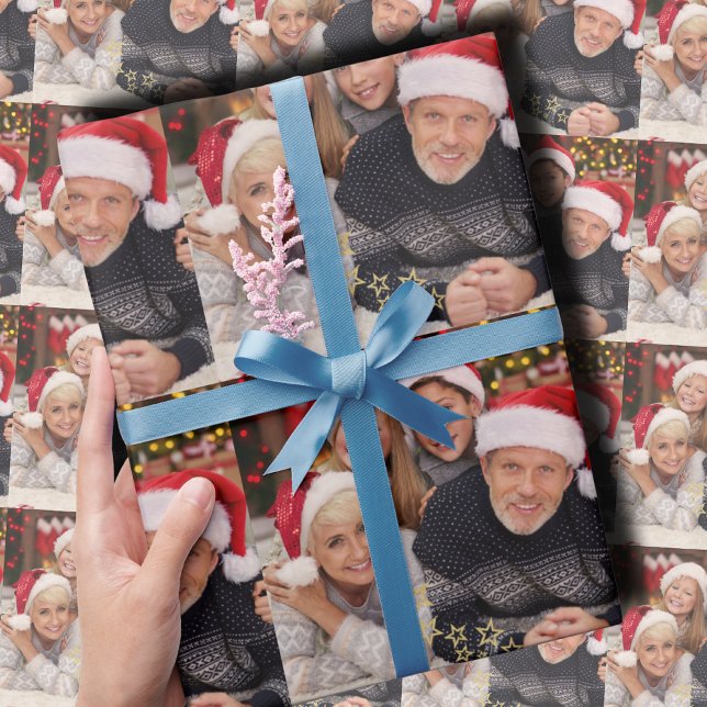 Personalized Photo Collage Presentpapper (Skapare uppladdad)