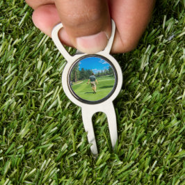 Personalized Photo Custom Divot Tool