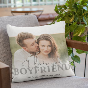 Personalized Photo I Love You Kudde