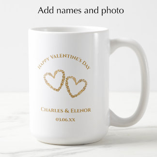 Personalized Photo Keepsake Valentines Day Gift Kaffemugg
