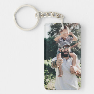 Personalized Photo Keychain: Custom Acrylic Family