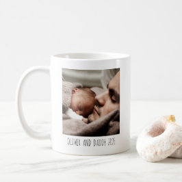 Personalized Photo Mug for Dad – “Best Daddy Ever” Kaffemugg