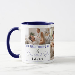 Personalized Photo Mug – Our First Father’s Day Mugg