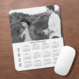 Personalized Photo Names 2026 Calendar Musmatta