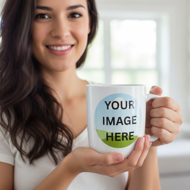 Personalized Photo or Logo | Custom Design Jumbo Mugg (Skapare uppladdad)