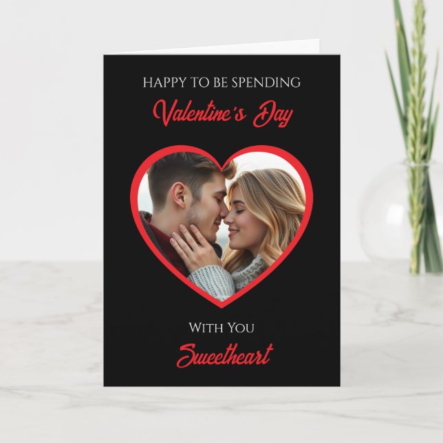 Personalized Photo Valentine's Day | My Favorite  Kort (Framsida)