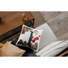 Personalized Pillow with Letter Kudde