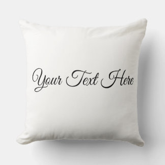 Personalized Pillow with Your Text  Kudde