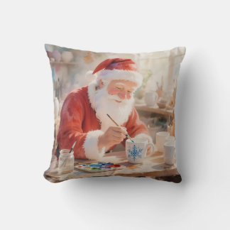  Personalized Pottery Painting Santa Claus  Kudde