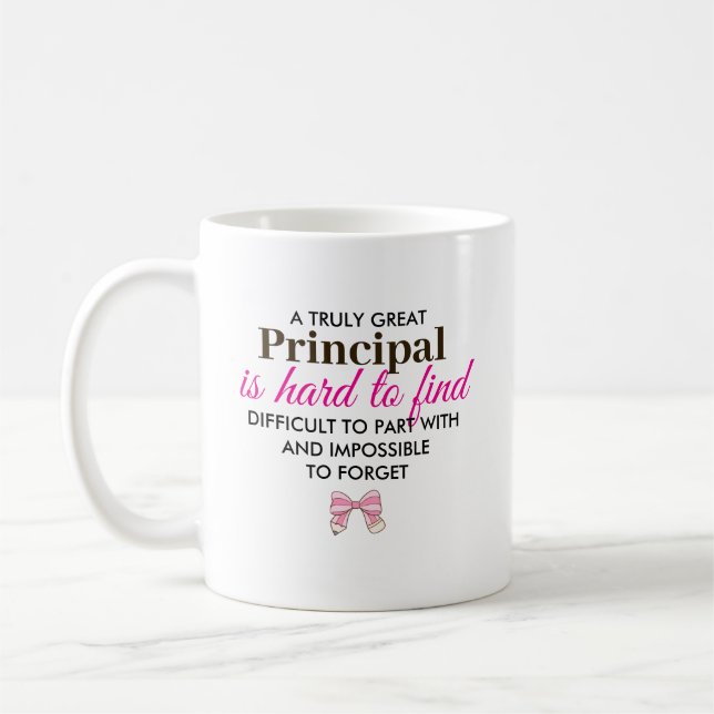 Personalized Principal Appreciation Gift Kaffemugg (Vänster)