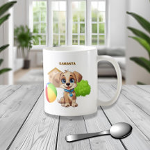 Personalized Puppy Mug