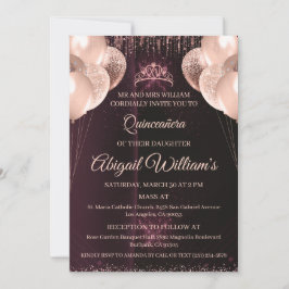 Personalized Quinceañera Invitation | Mis Quince A Inbjudningar