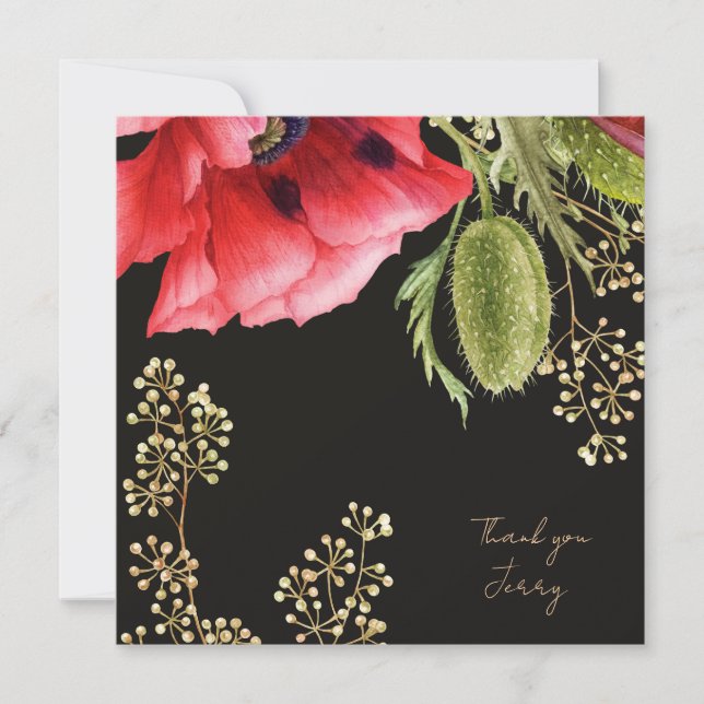 Personalized Red Poppy (Framsida)