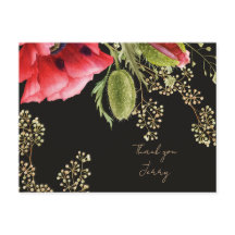 Personalized Red Poppy