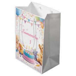 Personalized Retro Gift Bag Medium | Kids Birthday