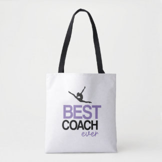 Personalized Rhythmic Gymnastics Coach Tote Bag Tygkasse