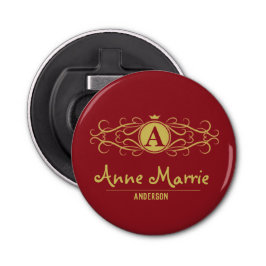 Personalized Rose Dial Women’s Elegant Custom Time Flasköppnare