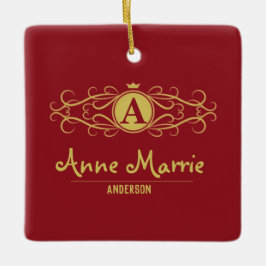 Personalized Rose Dial Women’s Elegant Custom Time Julgransprydnad Keramik